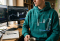 Emerald "Trader's Mindset" Hoodies - Chart and Trading Touches